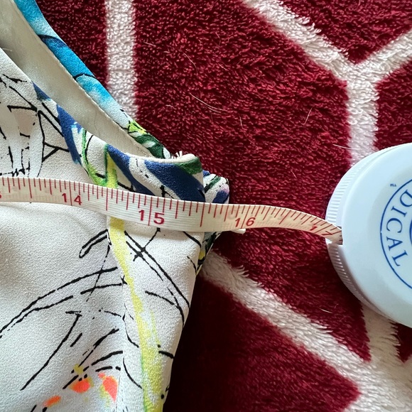 EUC Express Bright Floral Mini Dress - 6 - Picture 9 of 9